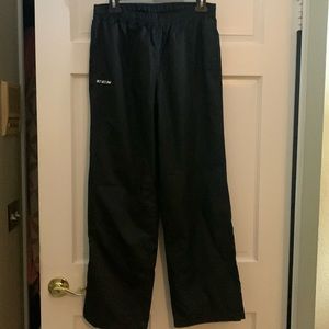 CCM after hockey practice pants